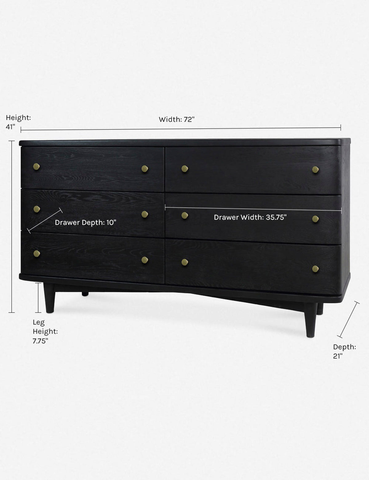 Shiloh 6-Drawer Dresser