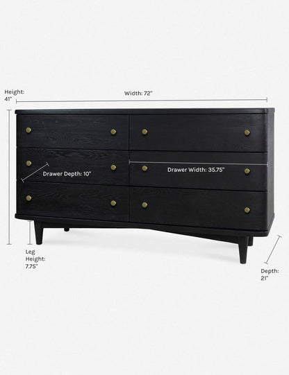 Shiloh 6-Drawer Dresser