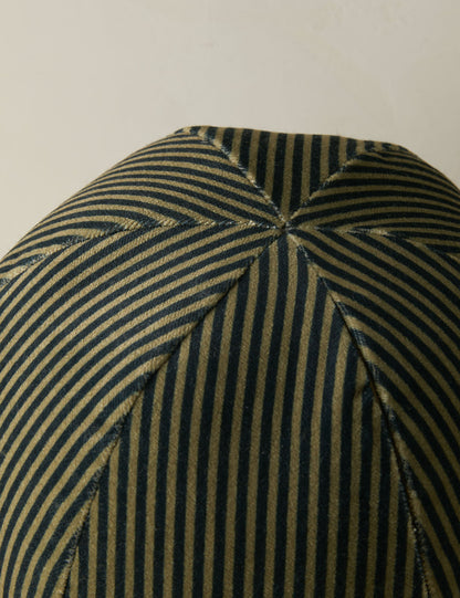 Striped Velvet Ball Pillow by Sarah Sherman Samuel