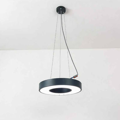 [Open-Box]LED Pendant Ring Ceiling Light Modern Metal Acrylic Light