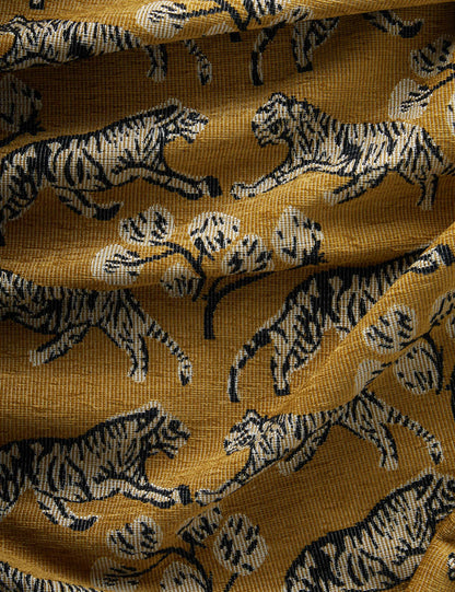 Tiger Jacquard Fabric by Sarah Sherman Samuel