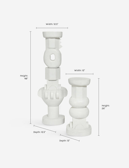 Toivo Pedestal by Sarah Sherman Samuel
