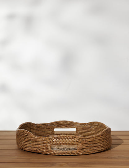 Tyna Rattan Tray
