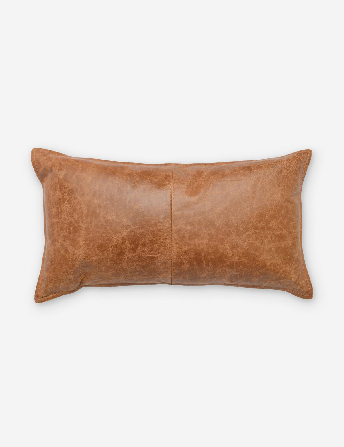 Sabrea Leather Lumbar Pillow