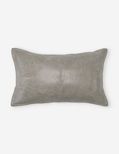 Sabrea Leather Lumbar Pillow