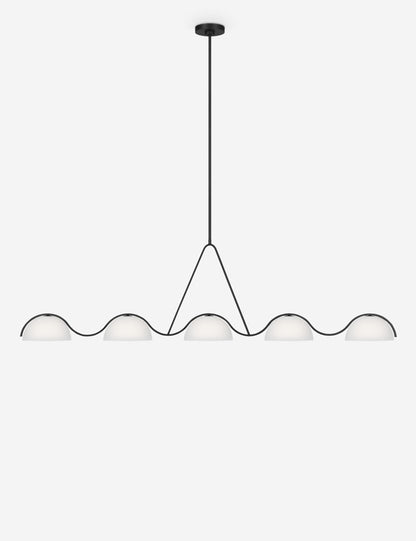 Nido Linear Chandelier by Kelly Wearstler