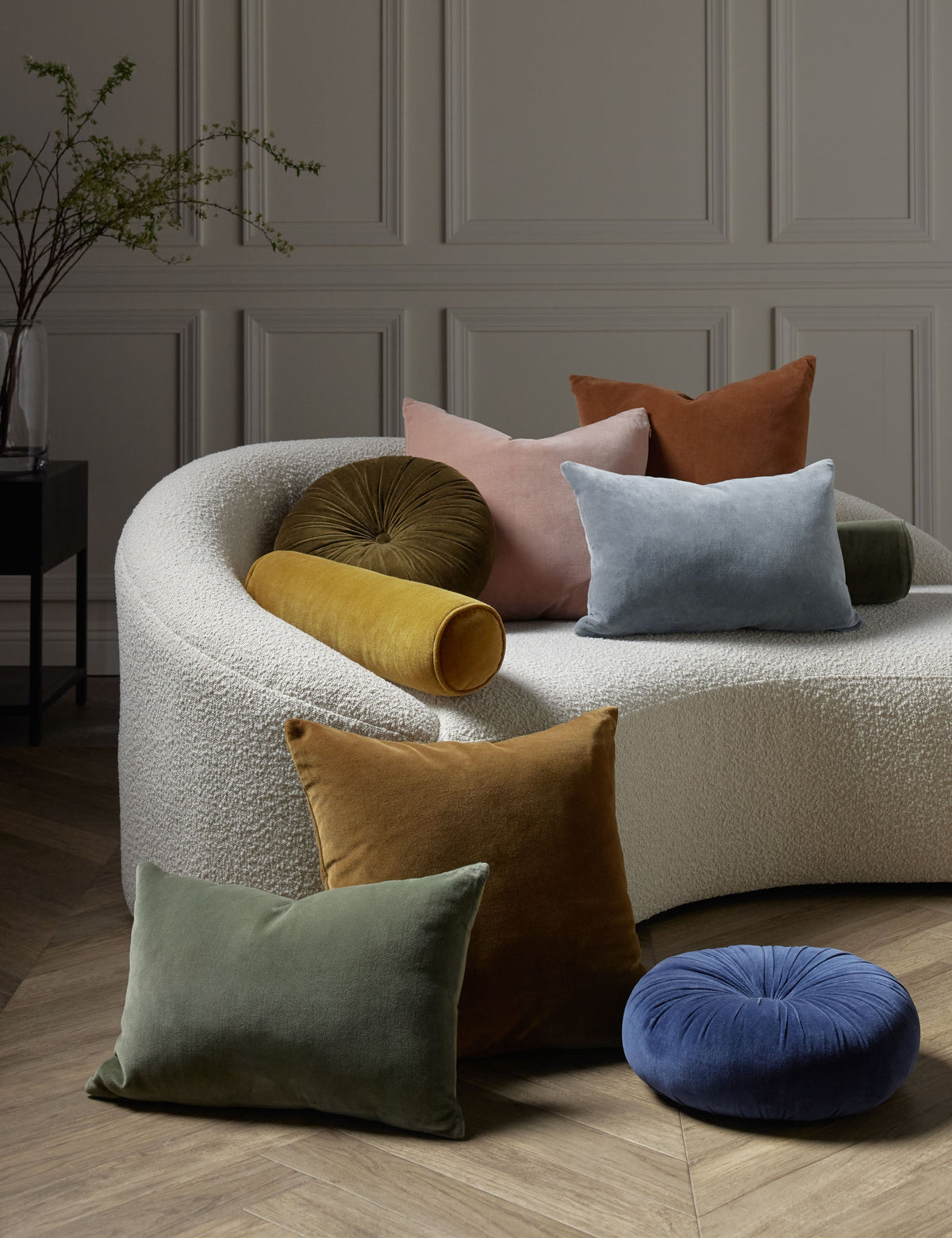 Charlotte Velvet Pillow