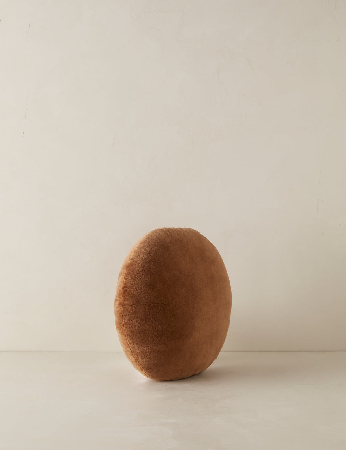 Velvet Round Pillow by Sarah Sherman Samuel