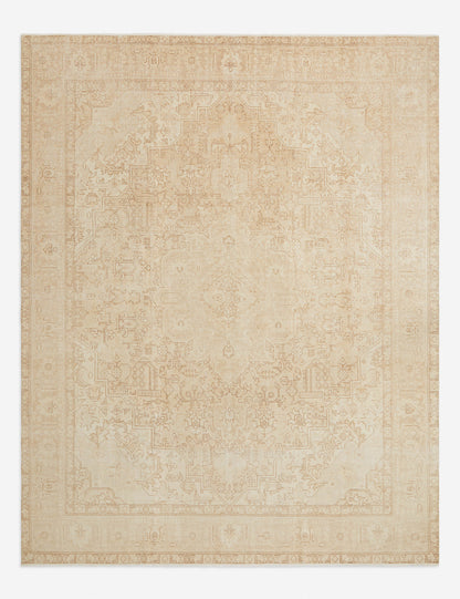 Vintage Turkish Hand-Knotted Wool Rug No. 264, 9'9" x 12'8"