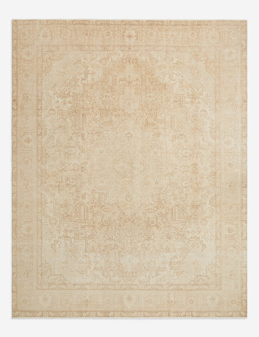 Vintage Turkish Hand-Knotted Wool Rug No. 264, 9'9" x 12'8"
