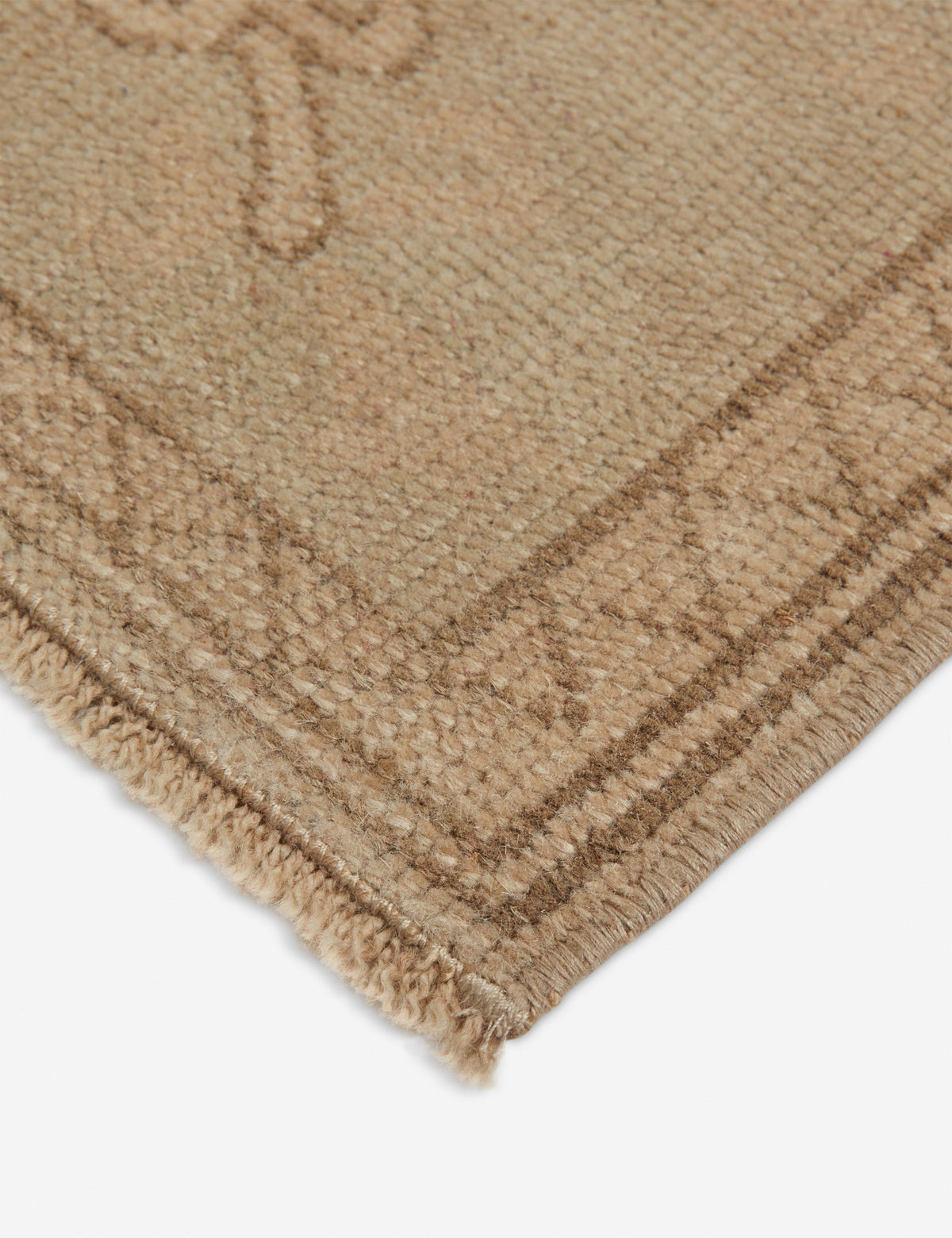 Vintage Turkish Hand-Knotted Wool Rug No. 298, 6'2" x 10'