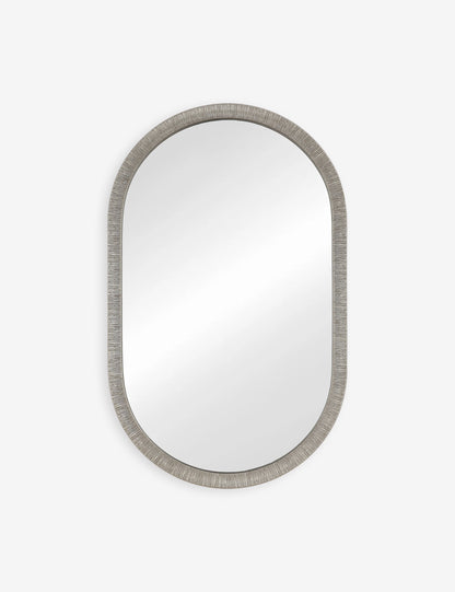 Benga Oval Mirror