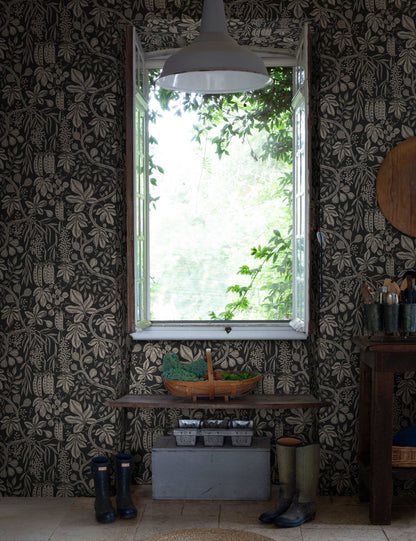 Fig Garden Wallpaper by Scalamandre