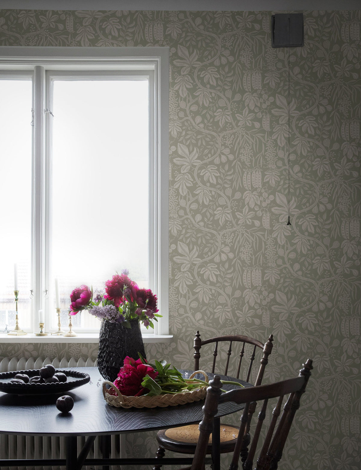 Fig Garden Wallpaper by Scalamandre