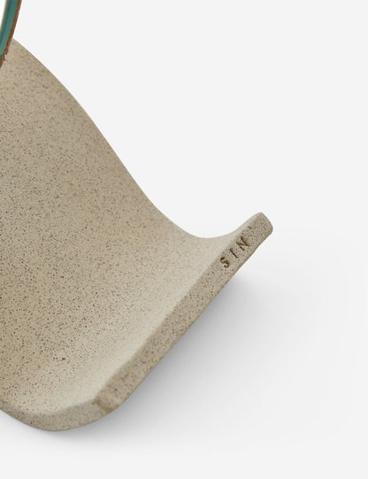 Wavee Table Mirror by SIN Ceramics