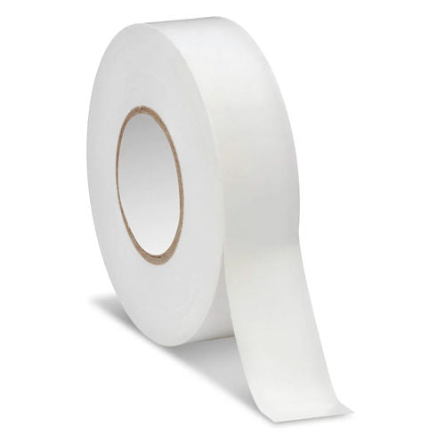 A & G 226 3/4IN X 60FT PVC WHITE TAPE
