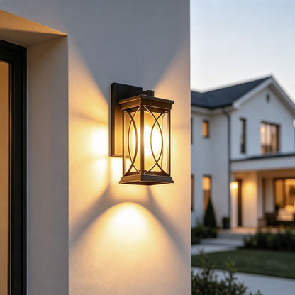 Vintage Outdoor Sconces American Style Waterproof Light
