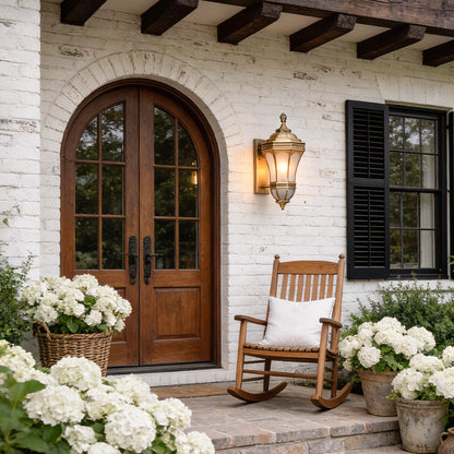 Vintage Style Wall Sconces American Outdoor Waterproof Lamp