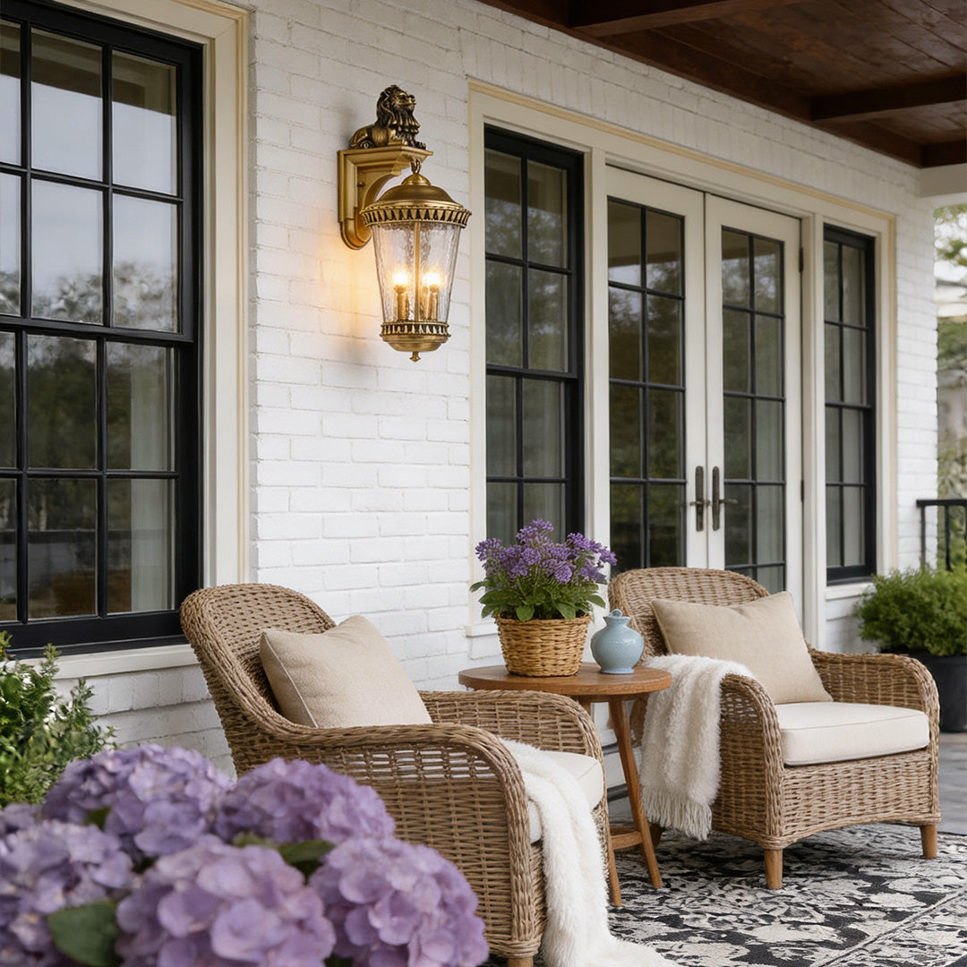 Wall Sconces Vintage European Home User Outdoor Waterproof Lamp