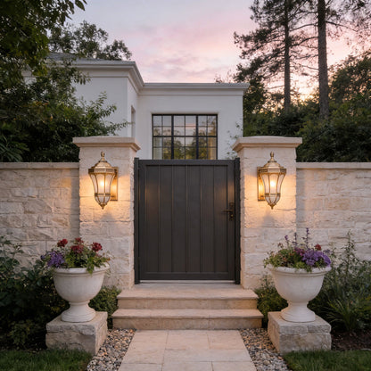 Vintage Style Wall Sconces American Outdoor Waterproof Lamp