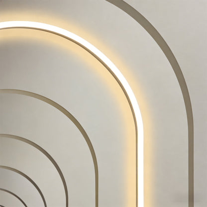 Wall Painting Light Modern Decorative LED Canvas Art Light