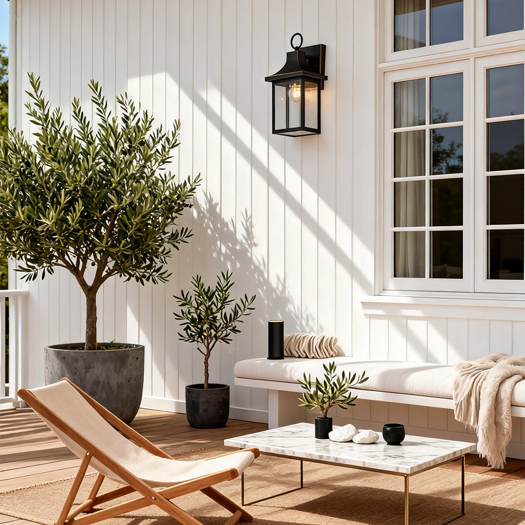 Wall Lighting Outdoor American Style Waterproof Brass Light