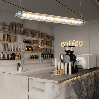 Vintage Style Pendant Lights Creative Long Strip Ceiling Light