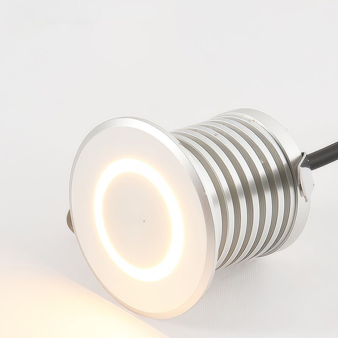 【4 PCS】Outdoor LED Step Lights Ring Waterproof Light