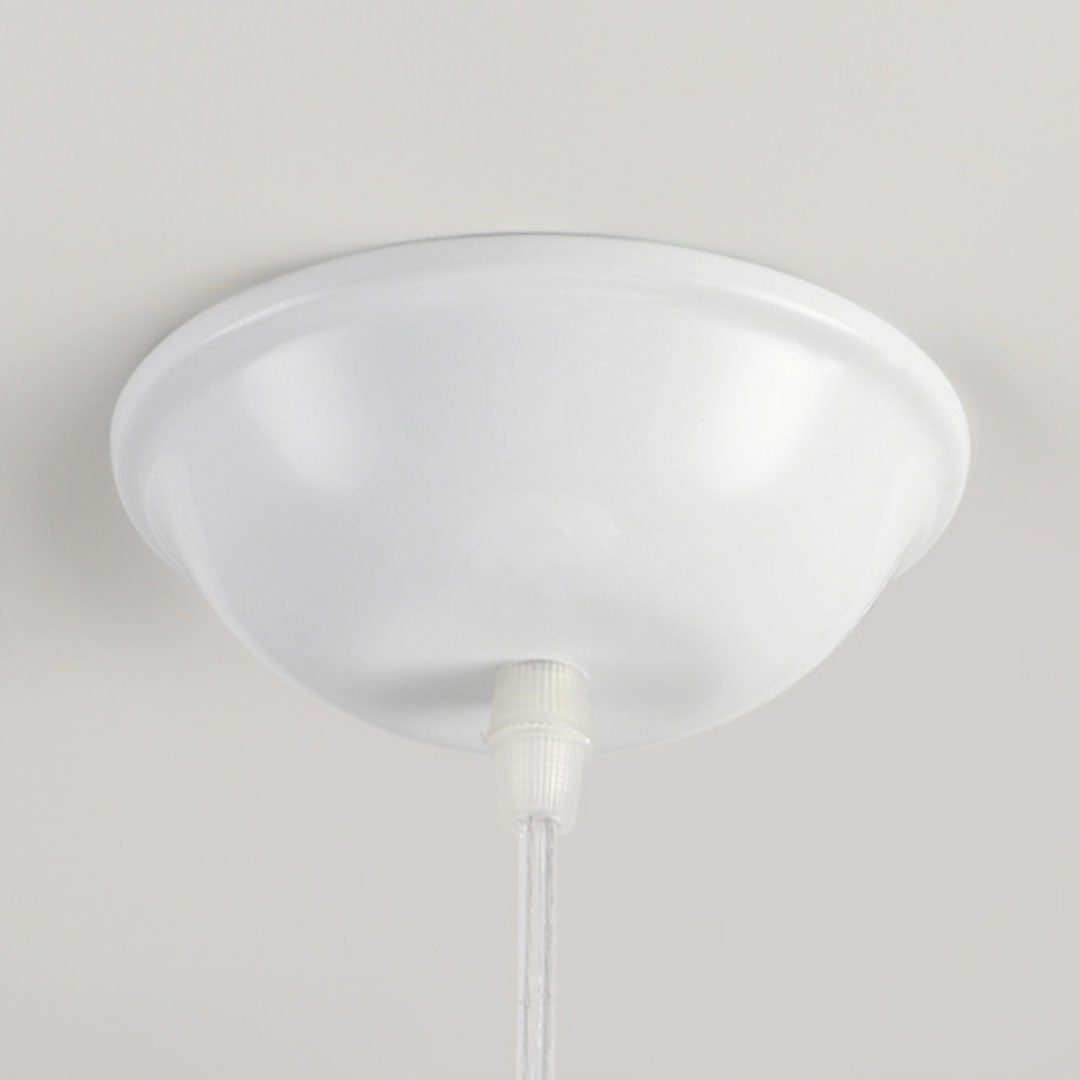 White Pendant Lighting Japanese Vintage Creative Silk Ceiling Light