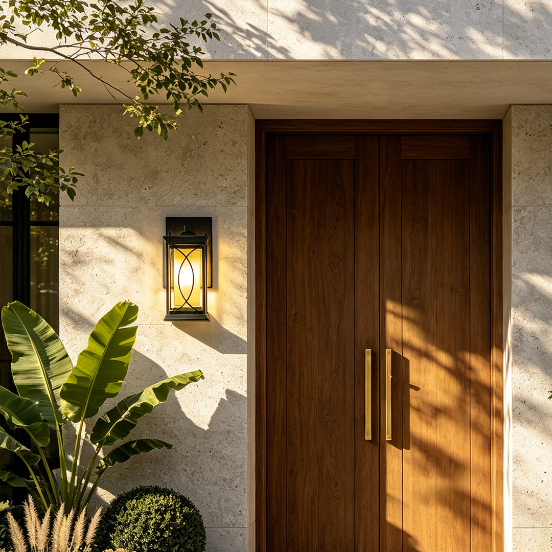 Vintage Outdoor Sconces American Style Waterproof Light