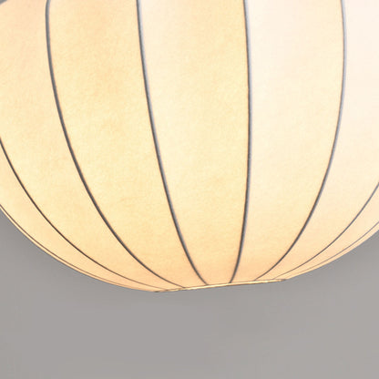 White Pendant Lighting Japanese Vintage Creative Silk Ceiling Light