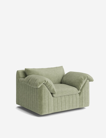 Yucca Swivel Chair by Carly Cushnie