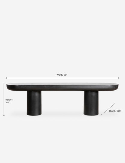 Peagan Indoor / Outdoor Bench