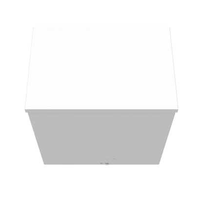 12x8x12 Screw Cover Type 3R UL Steel No KO ANSI 61 Gray Quad D KO For Lock  Holes In Back