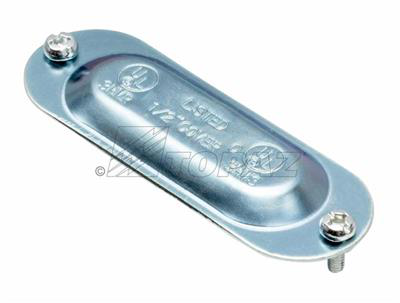 2-1/2"-3" Steel with Zinc Plating Conduit Body Covers