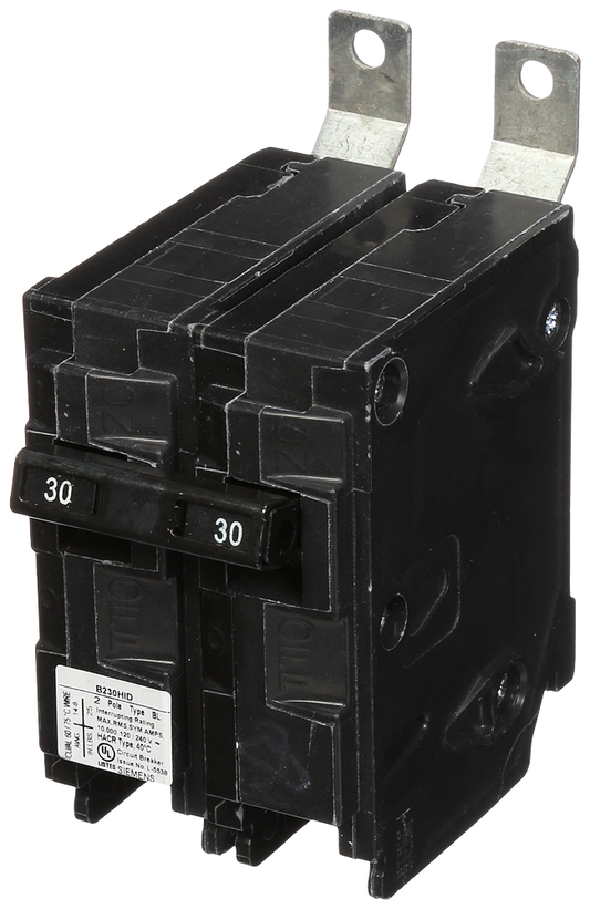 BREAKER 30A 1P 120240V 10K HID BL
