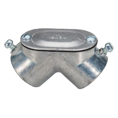 1" Threaded Set Screw Type Elbow - Rigid to Rigid or EMT to Rigid