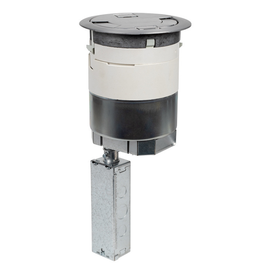 6IN PREWIRED AV PT SURF ASSEM AA BRUSHED ALUMINUM