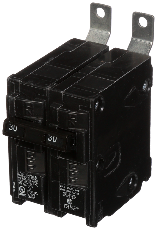 BREAKER 30A 2P 120/240V 10K BL