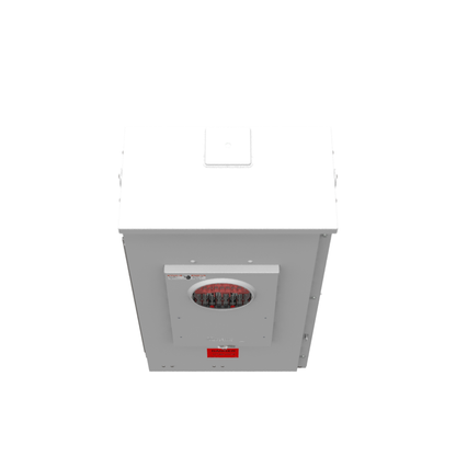 13 Terminal Ringless Large Closing Plate Test Switch Prewired 200-400 Ampere Painted Steel Single Front Piano Hinge Cover Hasp Current Transformer Mounting Included 277-480 Volt