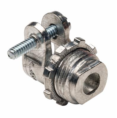 3-1/2" Straight Squeeze Type BX-Flex Connector