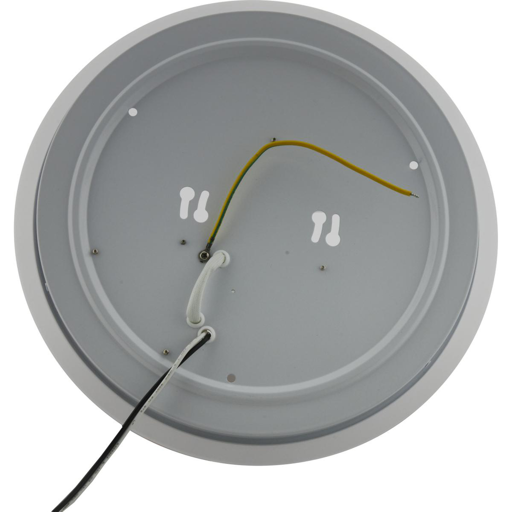 11 inch, Acrylic Round, Flush Mounted, LED Light Fixture, CCT Selectable, White Finish, 120V