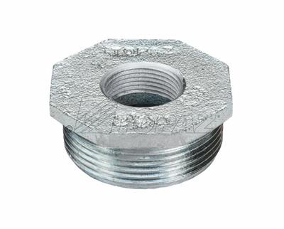 3" x 1-1/4" Malleable Iron, Reducing Bushings