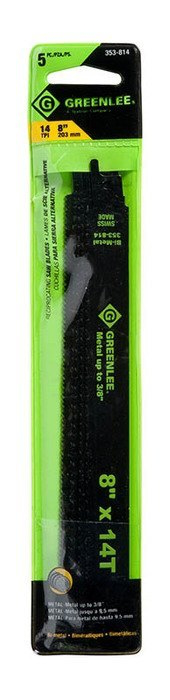 8" x 14T Reciprocating Saw Blades