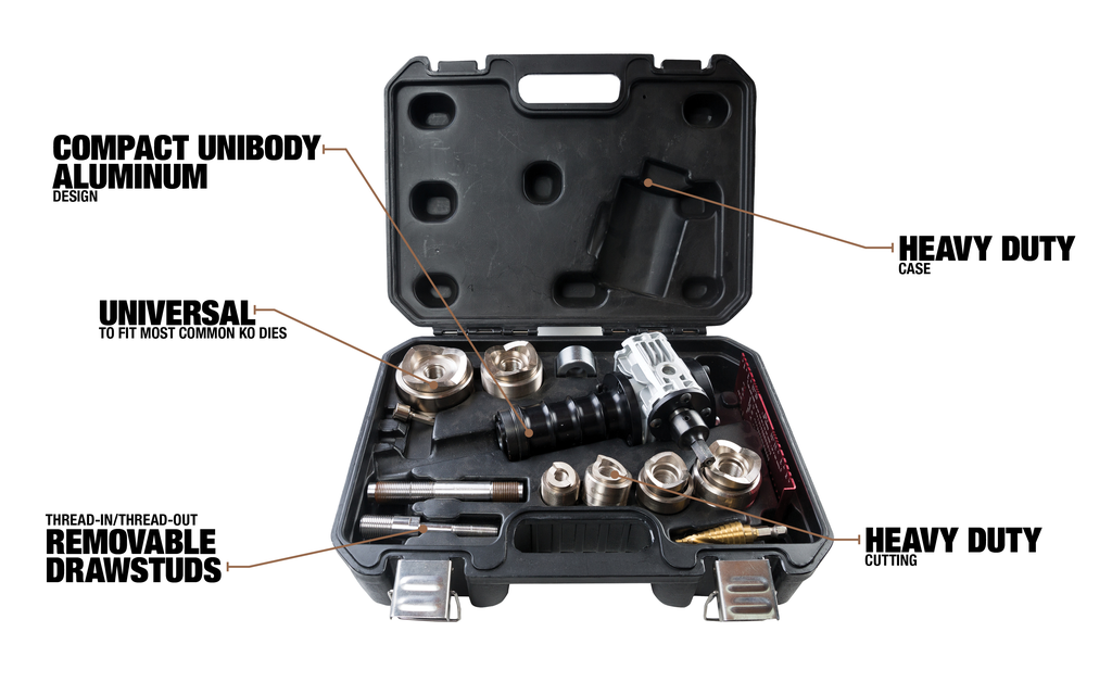63159901 - Max Punch® XD Knockout - 1/2" - 2" Set