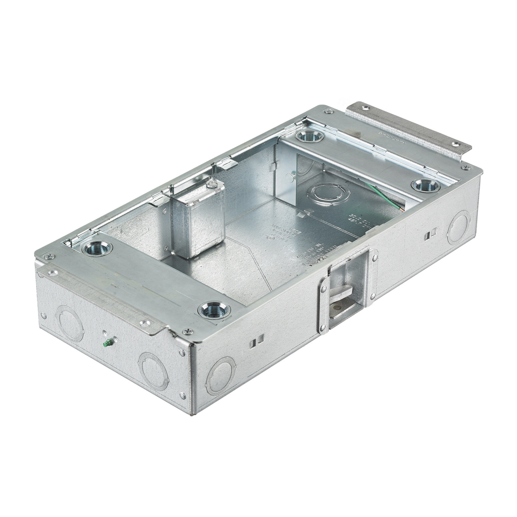 2-Gang AFB Series, 2.50" Deep Rectangular Box with Installation Cover