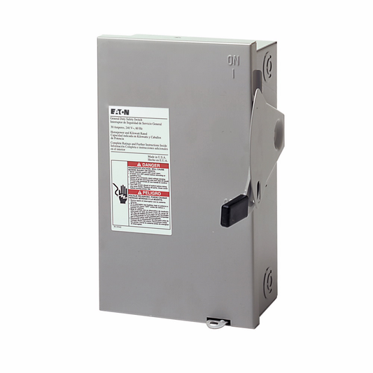 30A 3P Gd Fusible Safety Switch WNeut 240V