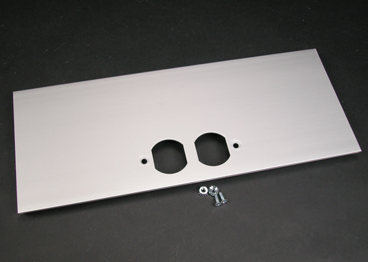 AL5200 Large Multi-Channel Raceway Duplex Receptacle Cover Plate