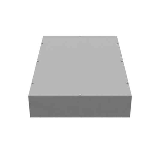 36x6x24 Screw Cover Type 1 UL Listed Steel Knockouts ANSI 61 Gray Cover With Teardrop Slots Mounting Holes In Back