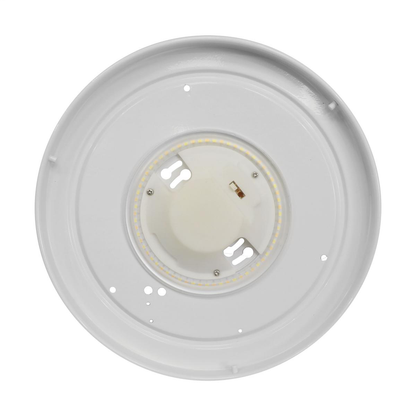 11 inch, Acrylic Round, Flush Mounted, LED Light Fixture, CCT Selectable, White Finish, 120V
